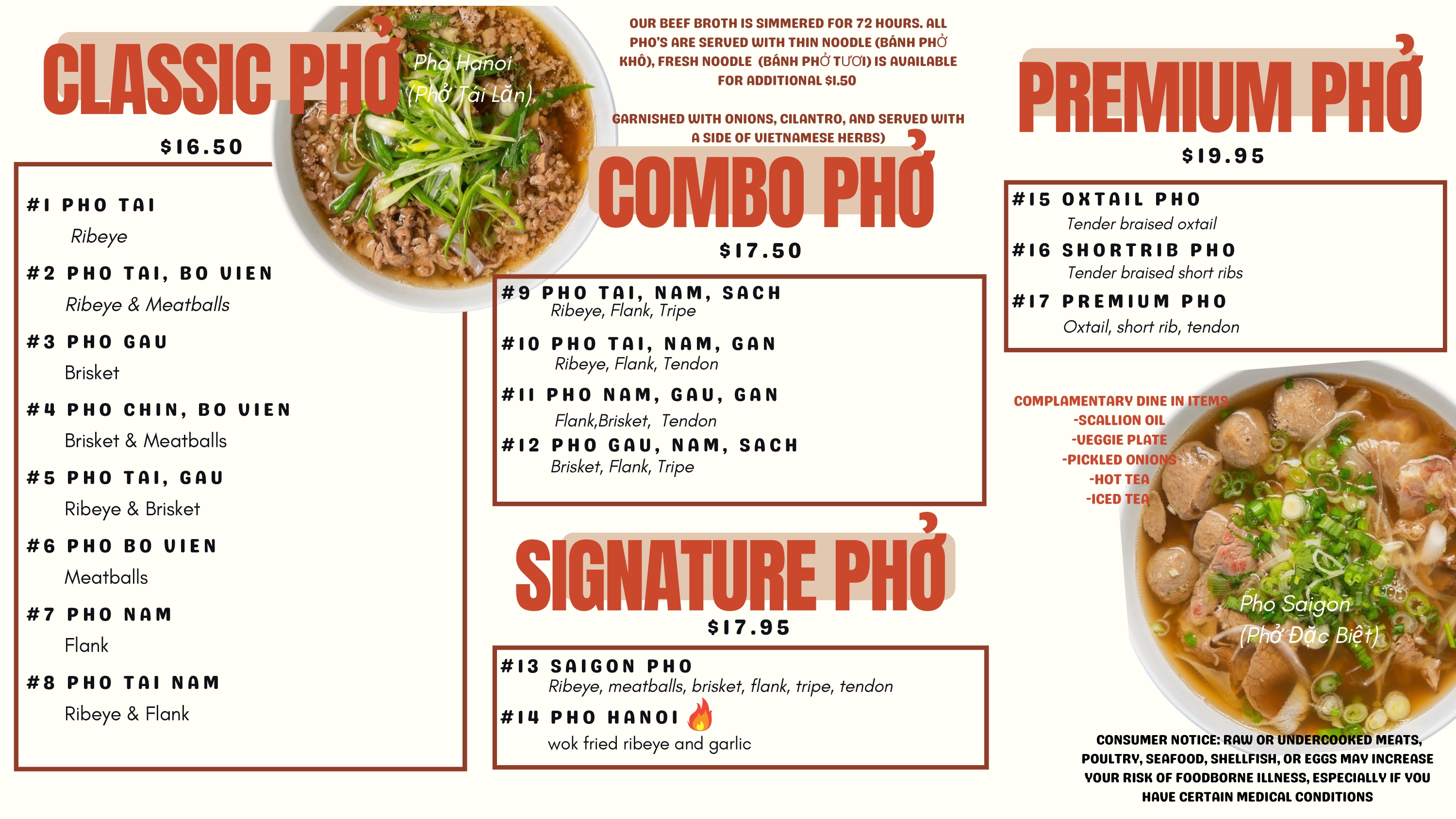 Sit Lo Saigon Elk Grove Menu Page 1