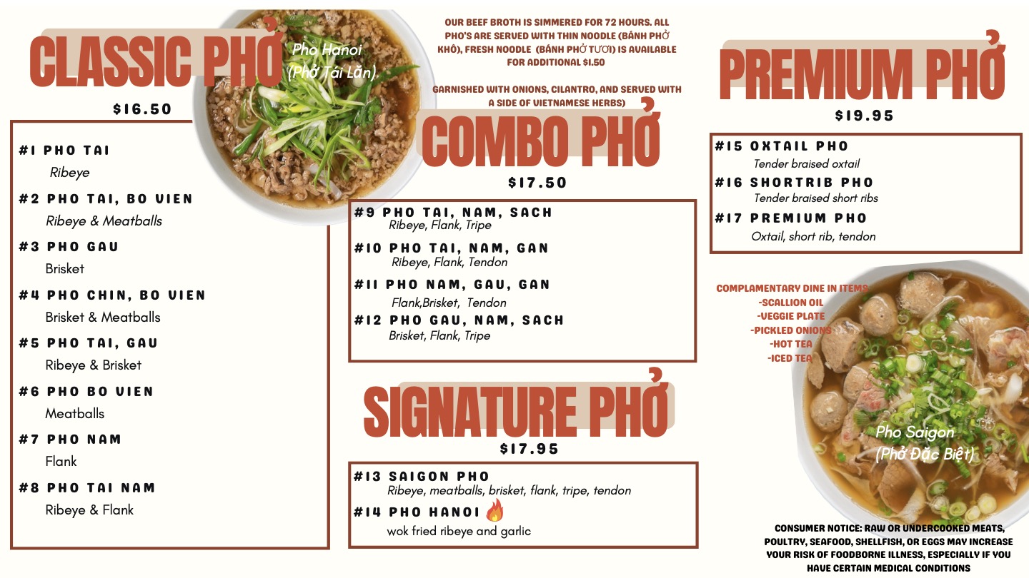 Sit Lo Saigon Elk Grove Menu Page 1